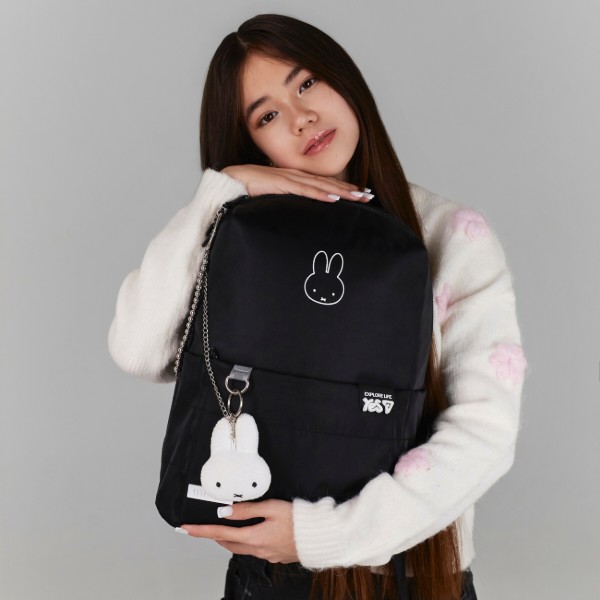 Фото - Рюкзак школьный YES T-105M Miffy Black&White (550314)